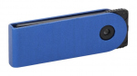 Niewielki pendrive z obracaną obudową SLIM - niebieski